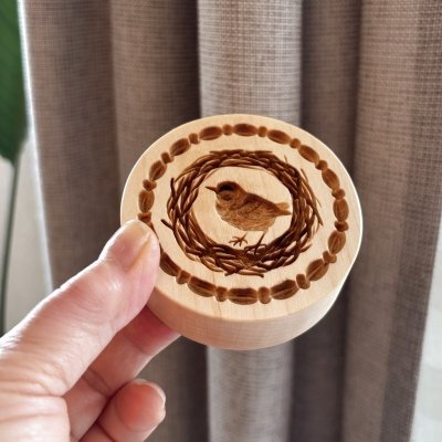 画像2: 鳥の巣/Birds Nest*wood cookie mold