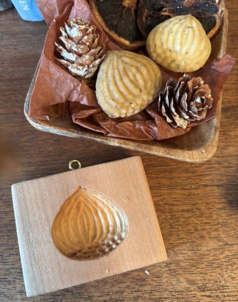 画像2: 栗/ chestnut *cookie mold/菓子木型作家 komorebi. (2)