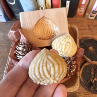 画像1: 栗/ chestnut *cookie mold/菓子木型作家 komorebi.