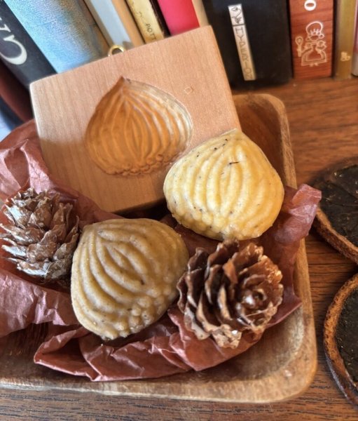 画像1: 栗/ chestnut *cookie mold/菓子木型作家 komorebi. (1)