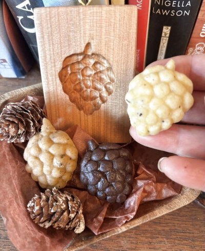 画像1: 松ぼっくり/pine corn *cookie mold/菓子木型作家 komorebi.