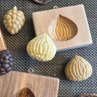 画像2: 栗/ chestnut *cookie mold/菓子木型作家 komorebi.
