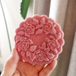 画像9: 薔薇のリース/Rose wreath *wood gingerbread cookie mold (9)
