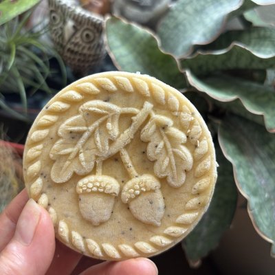 画像3: どんぐりと葉っぱ /Acorn leaves *wood gingerbread cookie mold