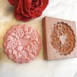 画像3: 薔薇のリース/Rose wreath *wood gingerbread cookie mold (3)