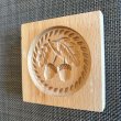 画像7: どんぐりと葉っぱ /Acorn leaves *wood gingerbread cookie mold (7)