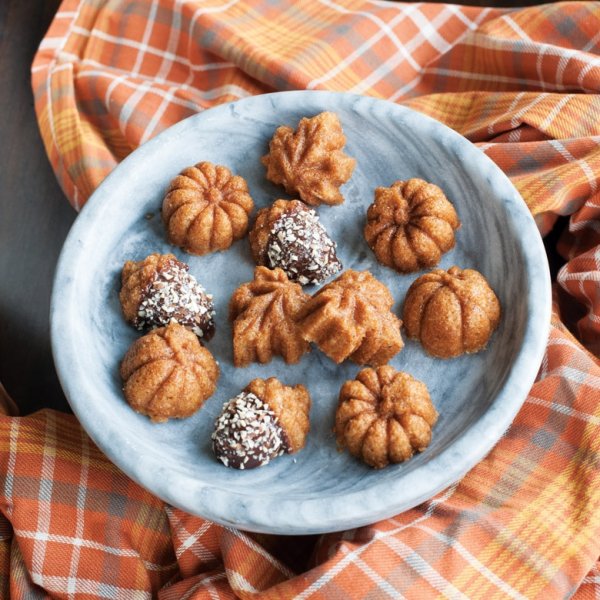 画像4: どんぐり/葉っぱ/かぼちゃ*Autumn Delights Cakelet Pan (4)