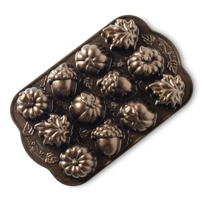 画像1: どんぐり/葉っぱ/かぼちゃ*Autumn Delights Cakelet Pan