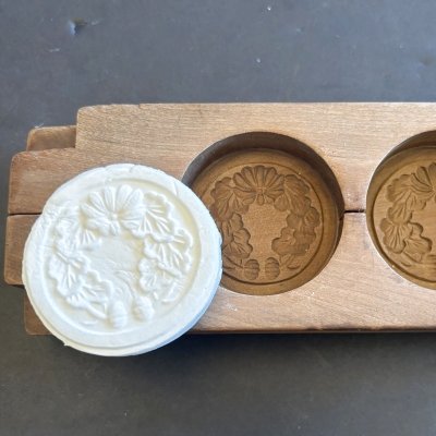 画像2: 菊*模様 /菓子木型.