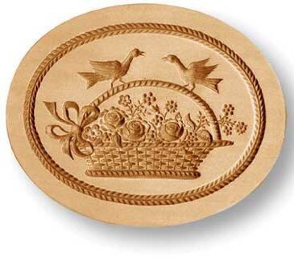 画像4: 鳩と花かご*Flower Basket with Doves /cookie mold  by anis-oaradies  (4)