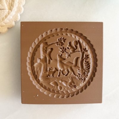 画像1: 森の動物たち<Animals in the forest>springerle cookie stamp