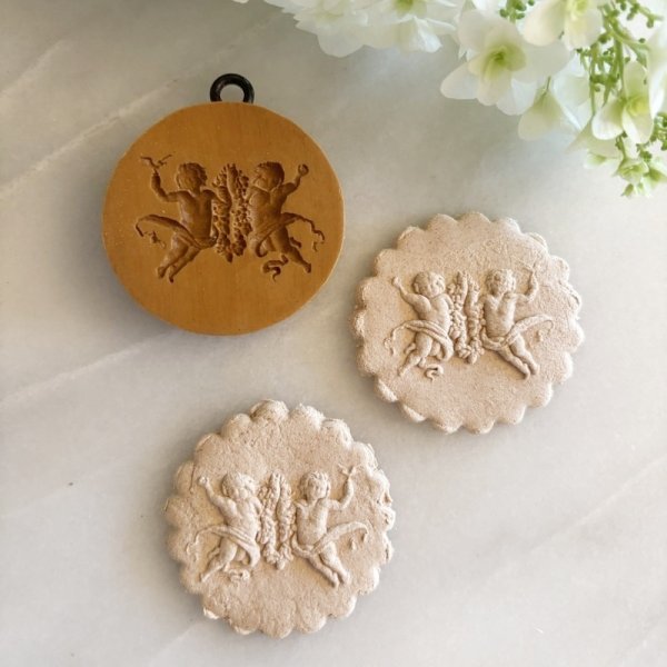 画像1: 双子の天使*Twin angels /cookie mould by anis-oaradies (1)