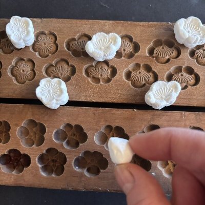 画像2: 【希少品】3-D 花と蕾 / 菓子木型