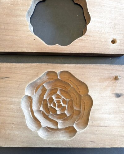 画像1: 薔薇 / 菓子木型