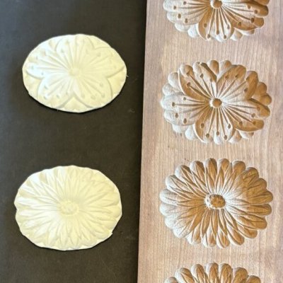 画像3: 花＜2種x2＞/菓子木型.