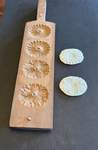 画像4: 花＜2種x2＞/菓子木型. (4)
