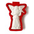 画像1: マンドリンを弾く天使*専用カッター＜水色＞ Mandolin Angel /cookie cutter (1)