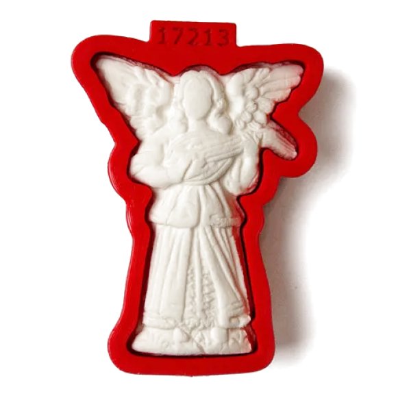画像1: マンドリンを弾く天使*専用カッター＜水色＞ Mandolin Angel /cookie cutter (1)