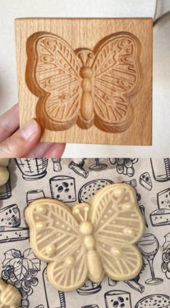画像1: 蝶々/Butterfly*cookie mold (1)