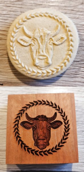 画像1: 牛*Cow /cookie mould from Germany (1)