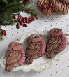 画像3: 小鳥 /wood gingerbread cookie mold (3)
