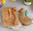 画像1: あひるちゃん /wood gingerbread cookie mold (1)