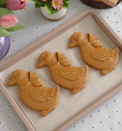 画像3: あひるちゃん /wood gingerbread cookie mold