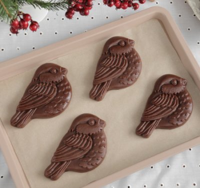 画像3: 小鳥 /wood gingerbread cookie mold
