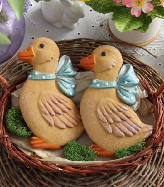 画像4: あひるちゃん /wood gingerbread cookie mold (4)