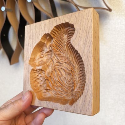画像2: りすと松ぼっくり*cookie mold