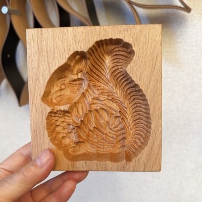画像1: りすと松ぼっくり*cookie mold