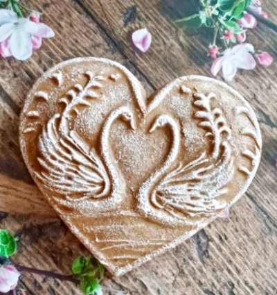 画像3: 白鳥*Heart /cookie mold