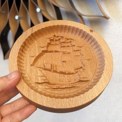 画像2: 帆船とかもめ*sailing ship /cookie mold