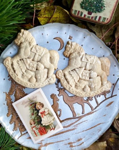 画像3: ロッキングホースとプレゼント*cookie mold