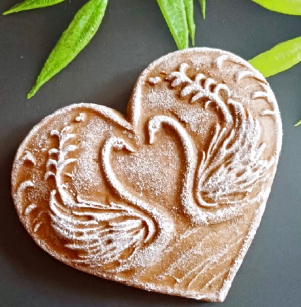 画像4: 白鳥*Heart /cookie mold (4)