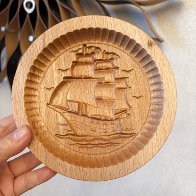 画像1: 帆船とかもめ*sailing ship /cookie mold