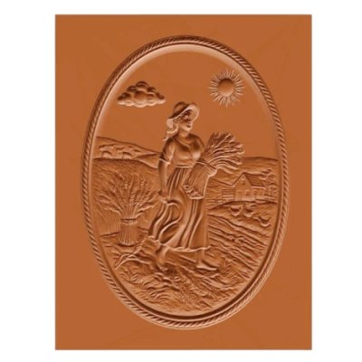 画像1: 野原  *springerle cookie stamp