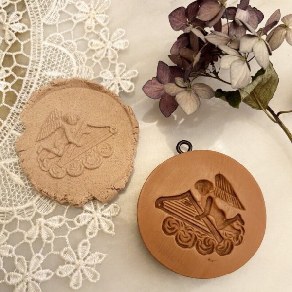 画像2: ハープを持つ天使*angels /cookie mould by anis-oaradies (2)