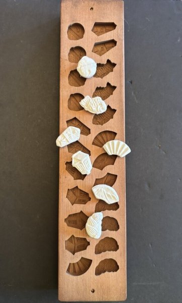 画像3: 鯛*灯籠*鈴*筍*扇etc /菓子木型. (3)