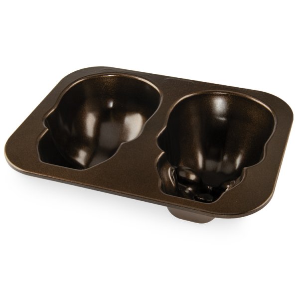 画像4:  骸骨＜3-D＞Haunted Skull Cake Pan (4)