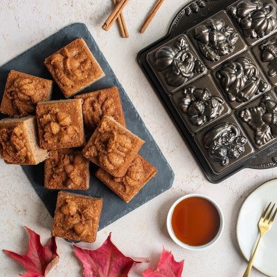 画像1: 収穫祭<どんぐり/かぼちゃ>Seasonal Squares Baking Pan