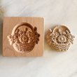 画像3: 花かご/Flower Basket *wood gingerbread cookie mold (3)