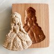 画像1: プリンセス/princess *wood gingerbread cookie mold (1)