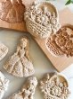 画像2: 花かご/Flower Basket *wood gingerbread cookie mold (2)