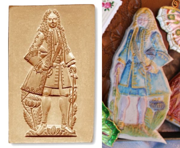画像1: 貴族の紳士 *Nobleman Gentleman /springerle cookie mold  (1)