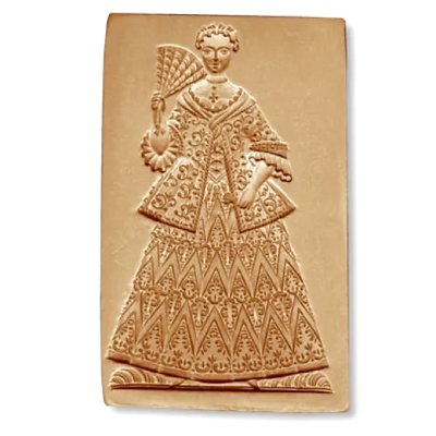 画像1: 気高き貴婦人*Noble Lady /springerle cookie mold
