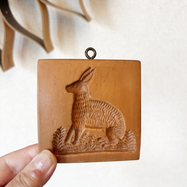 画像2: うさぎ*Bunny Rabbit /springerle cookie mold  (2)