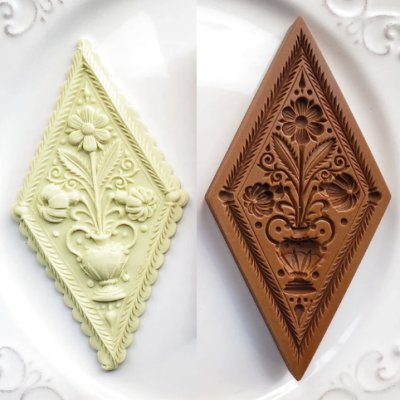 画像3: 生命の木 *Diamond Tree of Life+カッター付き /springerle cookie mold 