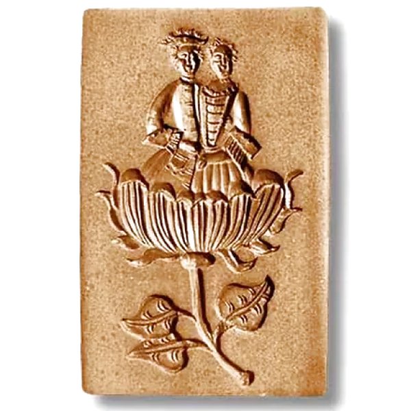 画像1: チューリップの中の愛*Loving in Tulip /springerle cookie mold  (1)