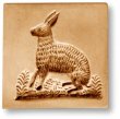 画像1: うさぎ*Bunny Rabbit /springerle cookie mold  (1)